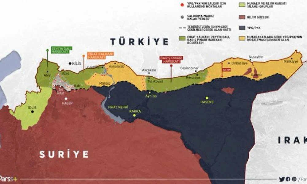 Γεωπολιτική-στρατιωτική ανάλυση: Αυτό είναι το τουρκικό σχέδιο επιθέσεως κατά των Κούρδων στη Συρία